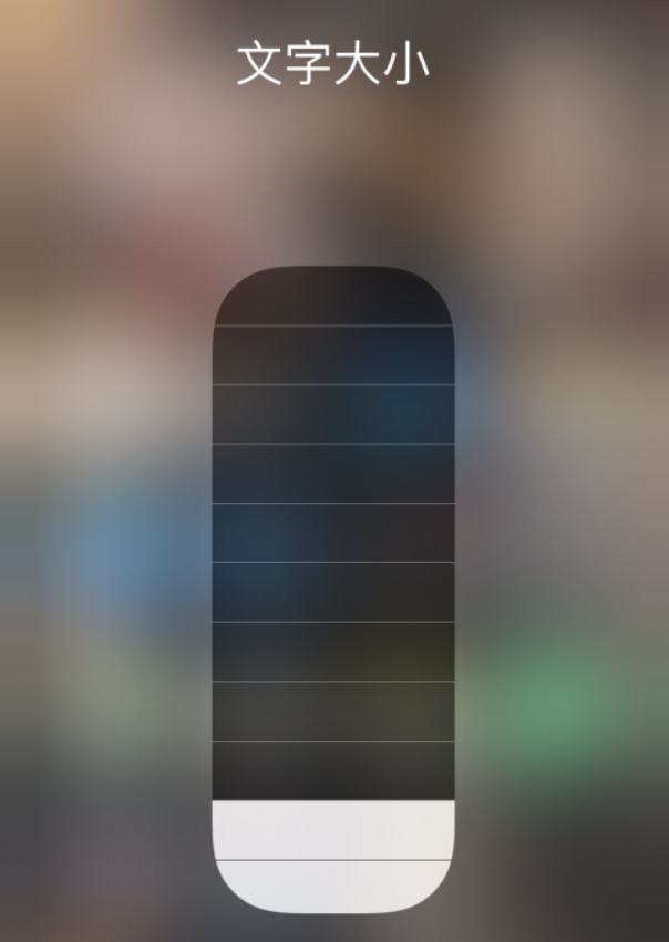 金城江苹果手机维修分享小技巧：在 iPhone 控制中心快速调节字体大小 